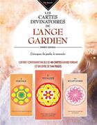 Couverture du livre « Les cartes divinatoires de l'ange gardien » de Surabhi Guastalla aux éditions De Vecchi