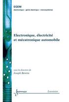 Couverture du livre « Électronique, électricité et mécatronique automobile » de Joseph Beretta aux éditions Hermes Science Publications