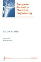 Couverture du livre « L'actionneur electrique pour un vehiculeplus propre european journal of electrical engineering volum » de  aux éditions Hermes Science Publications