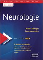 Couverture du livre « Neurologie (9e édition) » de Nicolas Danziger et Sonia Alamowitch aux éditions Vernazobres Grego