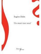 Couverture du livre « Un mort tout neuf » de Eugene Dabit aux éditions Sillage