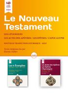 Couverture du livre « Liv. audio: le nouveau testament : les 4 evangiles, les actes des apotres, les epitres, l'apocalypse » de Productio Beatitudes aux éditions Des Beatitudes