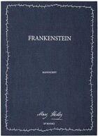 Couverture du livre « Frankenstein » de Mary Wollstonecraft Shelley aux éditions Editions Des Saints Peres