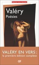 Couverture du livre « Poésies » de Paul Valery aux éditions Flammarion