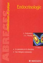 Couverture du livre « Endocrinologie (5e édition) » de Leon Perlemuter et Jean-Louis Thomas aux éditions Elsevier-masson