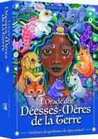 Couverture du livre « L'Oracle des Déesses-Mères de la Terre - Guidance des gardiennes du règne animal » de Lynda Bell aux éditions Vega