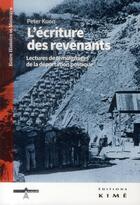 Couverture du livre « L'écriture des revenants » de Peter Kuon aux éditions Kime