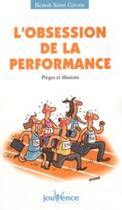 Couverture du livre « L'obsession de la performance » de Benoit Saint Girons aux éditions Jouvence