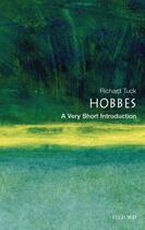 Couverture du livre « Hobbes: A Very Short Introduction » de Tuck Richard aux éditions Oup Oxford