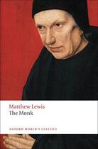 Couverture du livre « The Monk » de Matthew Lewis aux éditions Oup Oxford