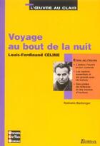 Couverture du livre « Voyage au bout de la nuit » de Louis-Ferdinand Celine aux éditions Bordas