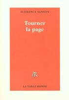 Couverture du livre « Tourner la page » de Sanson Florence aux éditions Table Ronde