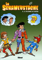 Couverture du livre « Le Scrameustache Tome 9 : le dilemme de Khéna » de Gos aux éditions Glenat