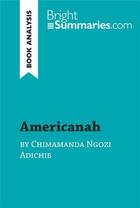 Couverture du livre « Americanah by Chimamanda Ngozi Adichie (Book Analysis) : Detailed Summary, Analysis and Reading Guide » de Bright Summaries aux éditions Brightsummaries.com