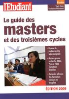 Couverture du livre « Le guide des masters et des troisièmes cycles (9e édition) » de Didi/Miossec aux éditions L'etudiant