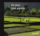 Couverture du livre « Un jour une parole » de Preiss Christine aux éditions Bibli'o