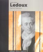 Couverture du livre « Claude nicolas ledoux » de Daniel Rabreau aux éditions Editions Du Patrimoine