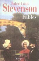 Couverture du livre « Fables » de Robert Louis Stevenson aux éditions Rivages