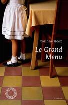Couverture du livre « Le grand menu » de Corinne Hoex aux éditions Espace Nord