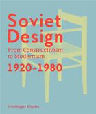 Couverture du livre « Soviet design » de Krasnyanskaya Kristi aux éditions Scheidegger