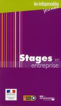 Couverture du livre « Stages en entreprise (4e édition) » de  aux éditions Documentation Francaise