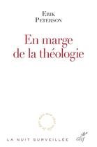 Couverture du livre « Écrits théologiques » de Erik Peterson aux éditions Cerf