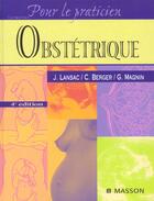 Couverture du livre « Obstetrique » de Magnin et Lansac et Berger aux éditions Elsevier-masson