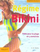 Couverture du livre « Regime bikini » de S.-D. Muller aux éditions Vigot