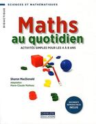 Couverture du livre « Maths au quotidien » de Sharon Macdonald aux éditions Cheneliere Mcgraw-hill