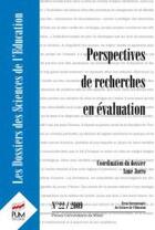 Couverture du livre « Perspectives de recherches en évaluation (édition 2009) » de Anne Jorro aux éditions Pu Du Midi