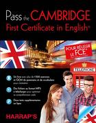 Couverture du livre « Pass the Cambridge first certificate in English » de  aux éditions Harrap's
