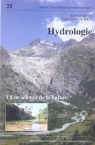 Couverture du livre « Hydrologie une science de la nature 1 » de Andre Musy aux éditions Ppur