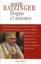 Couverture du livre « Dogme et mission » de Joseph Ratzinger aux éditions Parole Et Silence