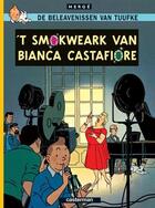 Couverture du livre « De beleavenissen van Tuufke ; 't smokweark van Bianca Castafiore » de Herge aux éditions Casterman