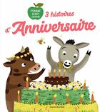 Couverture du livre « 3 histoires d'anniversaire » de  aux éditions Bayard Jeunesse