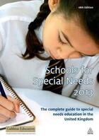 Couverture du livre « Schools for Special Needs 2012-2013 » de Gabbitas aux éditions Kogan Page Digital