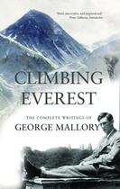 Couverture du livre « Climbing Everest » de Gillman Peter aux éditions Gibson Square Digital