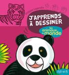 Couverture du livre « J'apprends à dessiner les animaux du monde » de Philippe Legendre aux éditions Fleurus
