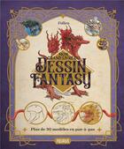 Couverture du livre « Mon grand livre du dessin fantasy » de Follenn aux éditions Fleurus