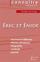 Couverture du livre « Erec et Enide, de Chrétien de Troyes » de  aux éditions Editions Du Cenacle