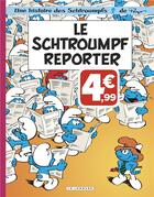 Couverture du livre « Les Schtroumpfs Tome 22 : le Schtroumpf reporter » de Peyo aux éditions Lombard