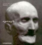 Couverture du livre « Epitaph » de Romeo Castellucci aux éditions Solitaires Intempestifs