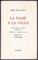 Couverture du livre « La Dame A La Faulx » de Saint-Pol-Roux aux éditions Rougerie