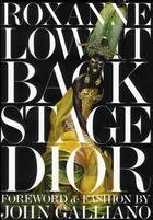 Couverture du livre « Backstage Dior » de Roxanne Lowit aux éditions Teneues - Livre