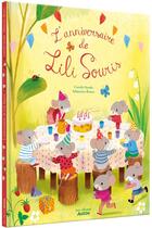 Couverture du livre « L'anniversaire de Lili souris » de Coralie Saudo et Sebastien Braun aux éditions Auzou