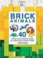Couverture du livre « Brick animals » de Warren Elsmore aux éditions Michael O'mara