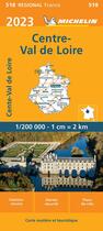 Couverture du livre « Centre : Val de Loire (édition 2023) » de Collectif Michelin aux éditions Michelin