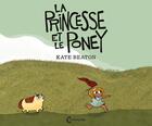 Couverture du livre « La princesse et le poney » de Kate Beaton aux éditions Cambourakis