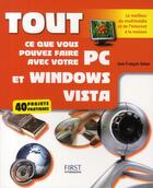 Couverture du livre « Tout ce que vous pouvez faire avec Windows Vista » de Jean-Francois Sehan aux éditions First Interactive