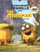 Couverture du livre « Calendrier s'organiser en famille (édition 2015-2016) » de  aux éditions Hugo Image